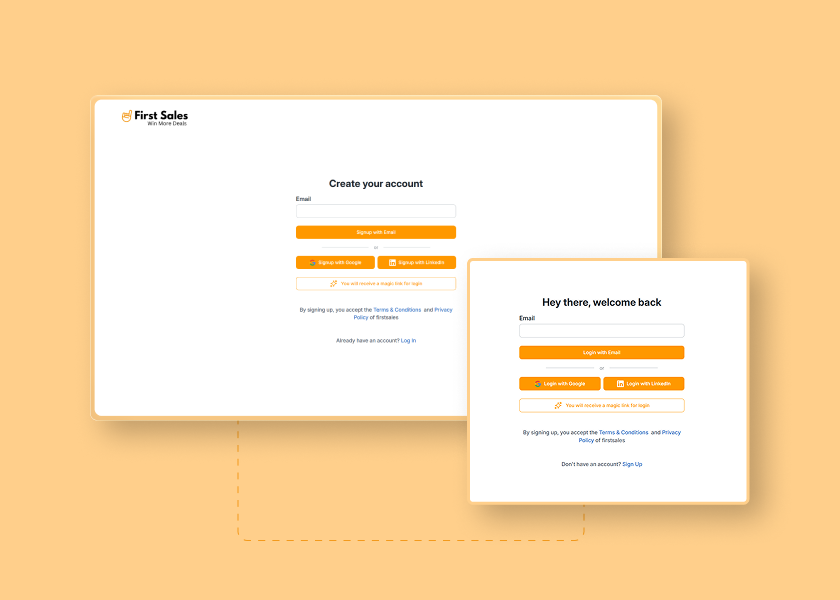 Sign Up & Connect Your Email